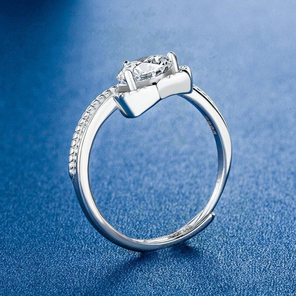 Amira Ring |  Sterling Silver