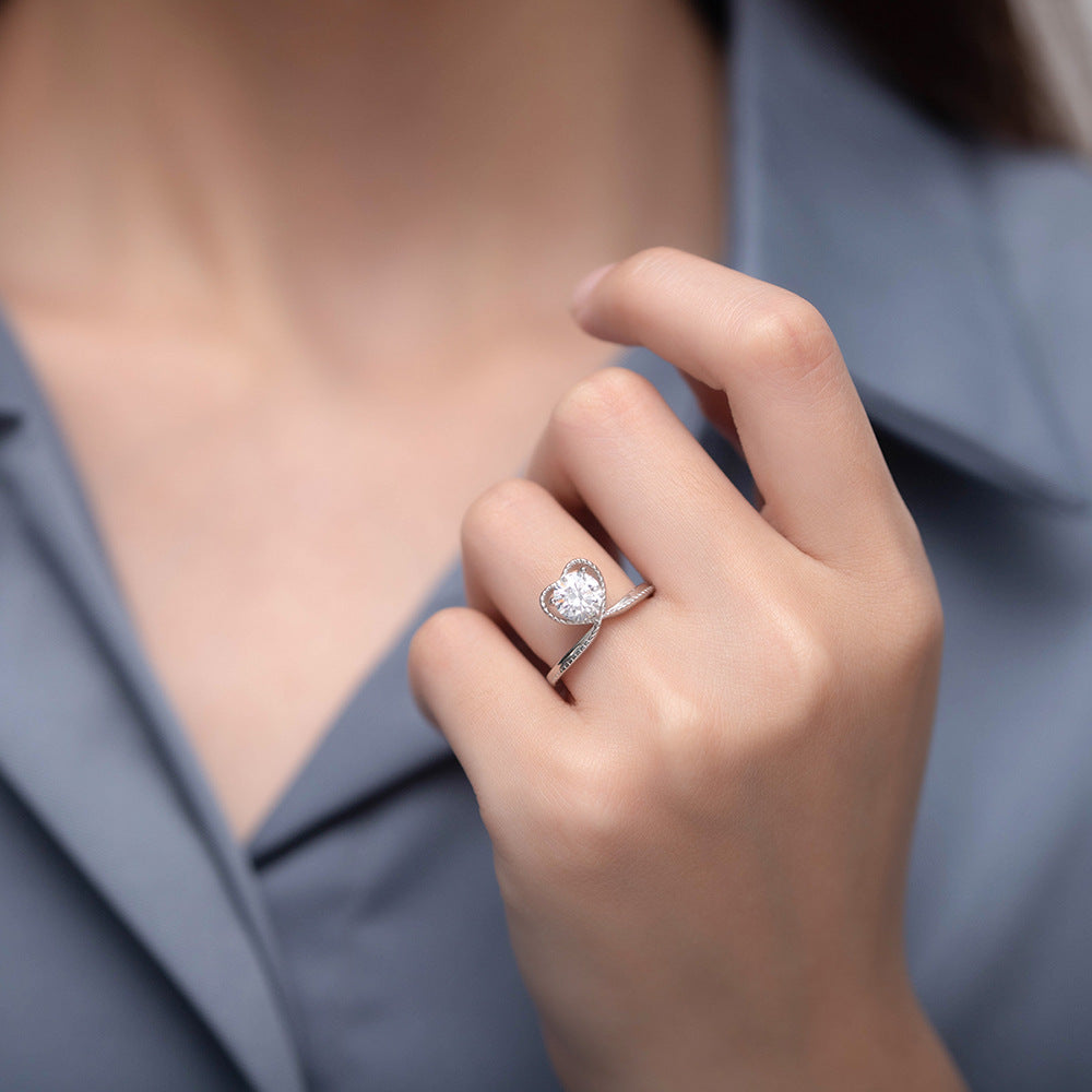 Amira Ring |  Sterling Silver